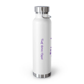 Brow and Beauty Bar BPA Free Copper Vacuum Insulated Bottle