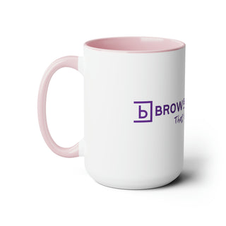 That  Brow Place Two-Tone Ceramic Coffee Mug