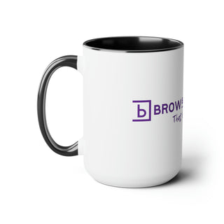 That  Brow Place Two-Tone Ceramic Coffee Mug