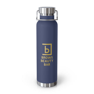 Brow and Beauty Bar BPA Free Copper Vacuum Insulated Bottle