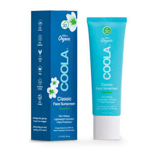 Coola Classic Face Sunscreen - Cucumber