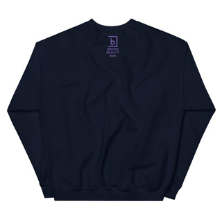 Brow-Yes Crew Neck Double Stitched Sweatshirt