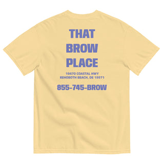 Brow & Beauty Bar Contact Garment-Dyed Heavyweight Tee