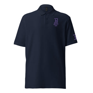 Embroidered Logo Unisex Pique Polo Shirt