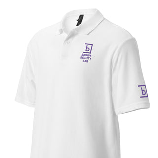 Embroidered Logo Unisex Pique Polo Shirt