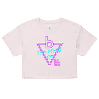 Neon Combed Cotton Crop Tee