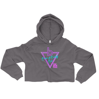 Brow & Beauty Bar Neon Airlume Crop Hoodie