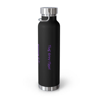 Brow and Beauty Bar BPA Free Copper Vacuum Insulated Bottle