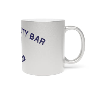 Brow & Beauty Bar 5th Anniversary Metallic Mug (Silver\Gold)