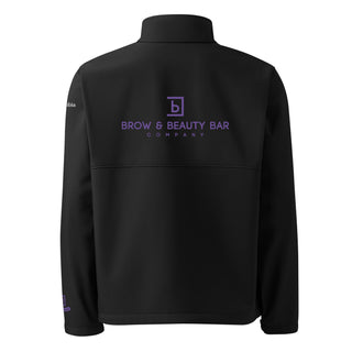 Brow & Beauty Bar 5th Anniversary soft shell Columbia jacket