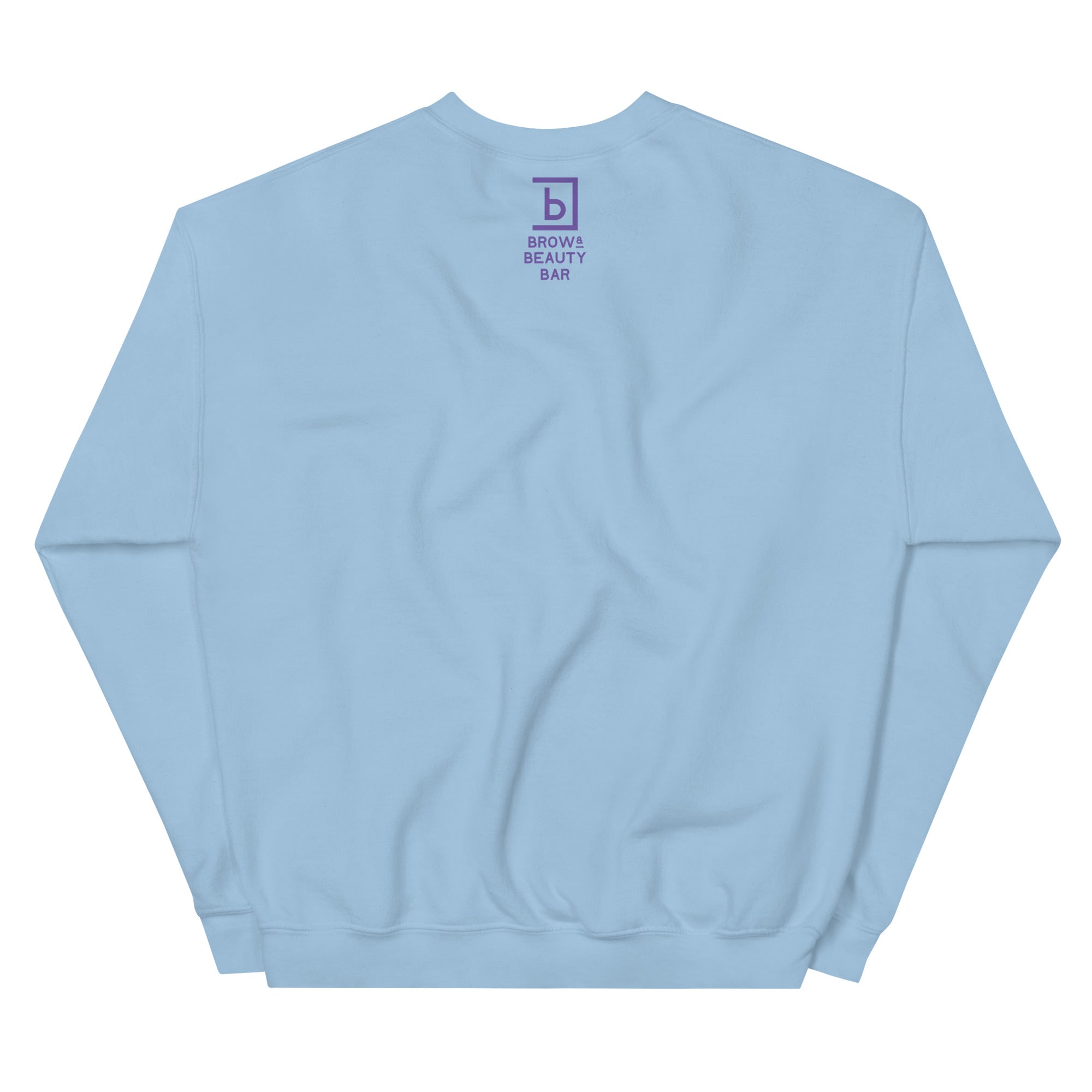Brow-Yes Crew Neck Double Stitched Sweatshirt - Main Image