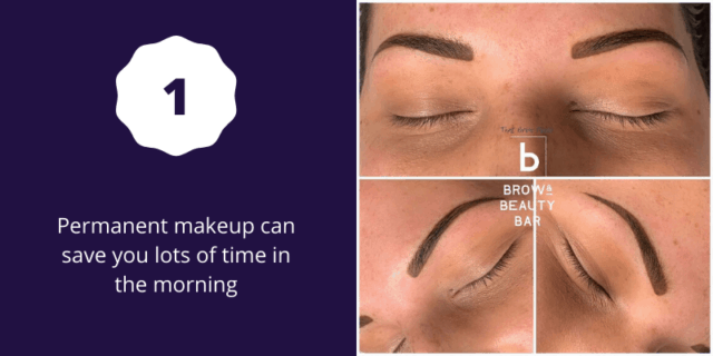 5 Benefits of Permanent Makeup  Brow & Beauty Bar DE